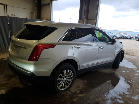 2018 Cadillac XT5 Luxury AWD with VIN 1GYKNDRS9JZ204857, listed as a Copart auction lot 50012575 with 100,794 mi miles and Salvage Title. Bid and sale history available at carsss.com. Image 3.