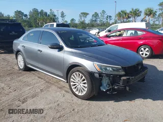 2016 Volkswagen Passat SE with VIN 1VWBS7A30GC048804, listed as a IAAI auction lot 41489086 with 61,445 mi miles and . Bid and sale history available at DreamBid. Image 1.