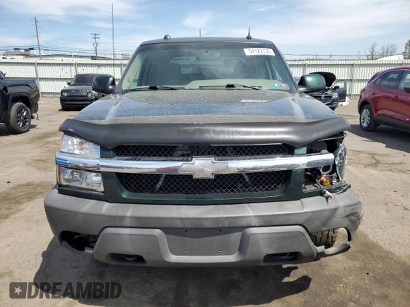2004 Chevrolet Avalanche Z71 with VIN 3GNEK12T84G140481, listed as a Copart auction lot 54123735 with 177,776 mi miles and Salvage Title. Bid and sale history available at carsss.com. Image 5.