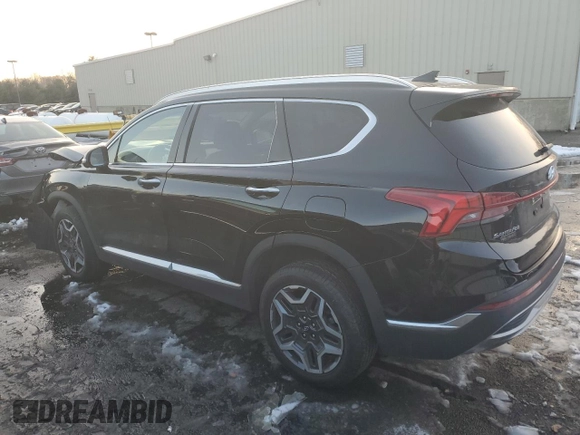 2022 Hyundai Santa Fe Limited with VIN 5NMS4DAL3NH386384, listed as a Copart auction lot 43608965 with 0 mi miles and Salvage Title. Bid and sale history available at carsss.com. Image 2.