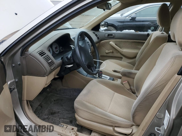 2005 Honda Civic VP with VIN 2HGES16345H018660, listed as a Copart auction lot 53133145 with 70,790 mi miles and Clean Title. Bid and sale history available at DreamBid. Image 7.