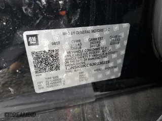 2018 Chevrolet Tahoe LT with VIN 1GNSKBKC9JR336319, listed as a Copart auction lot 71657494 with 52,350 mi miles and Salvage Title. Bid and sale history available at carsss.com. Image 13.