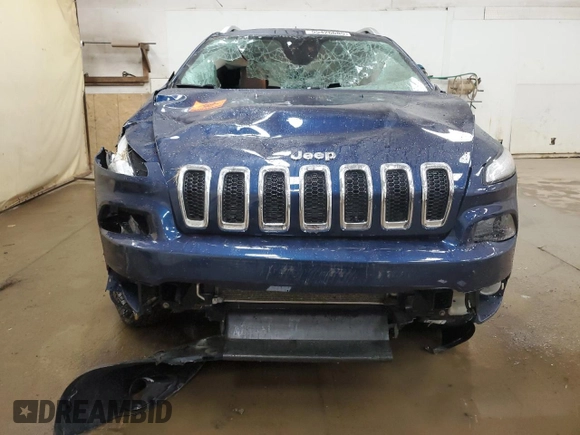 2018 Jeep Cherokee Limited with VIN 1C4PJLDX7JD527757, listed as a Copart auction lot 55426685 with 90,597 mi miles and Clean title. Bid and sale history available at DreamBid. Image 5.