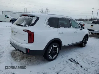 2024 Kia Telluride S with VIN 5XYP6DGC2RG564261, listed as a Copart auction lot 45869985 with 4,606 mi miles and Clean title. Bid and sale history available at DreamBid. Image 3.