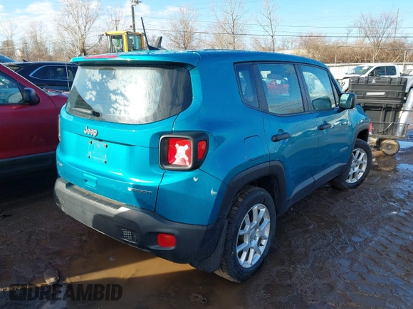 2019 Jeep Renegade Sport z VIN ZACNJBAB7KPK34175, wystawiony jako IAAI lot #41632630 z przebiegiem 111 185 mil mil oraz . Historia ofert i sprzedaży dostępna na DreamBid. Obrazek 4.