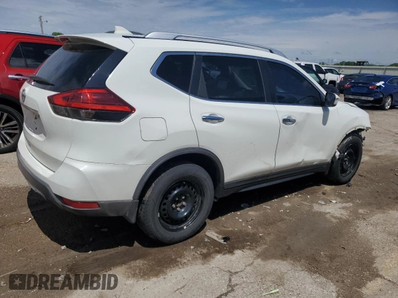2017 Nissan Rogue SV with VIN KNMAT2MT3HP579306, listed as a Copart auction lot 54263045 with 114,508 mi miles and Salvage title. Bid and sale history available at DreamBid. Image 3.
