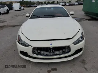 2015 Maserati Ghibli S Q4 z VIN ZAM57RTA5F1135113, wystawiony jako Copart lot #59631945 z przebiegiem 67 000 mil mil oraz Czysty tytuł • Clean title. Historia ofert i sprzedaży dostępna na DreamBid. Obrazek 5.
