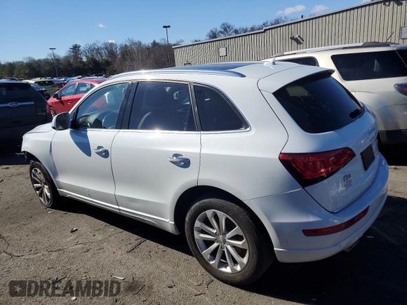 2015 Audi Q5 Premium Plus with VIN WA1LFBFP0FA072471, listed as a Copart auction lot 46832205 with 158,976 mi miles and Salvage title. Bid and sale history available at DreamBid. Image 2.
