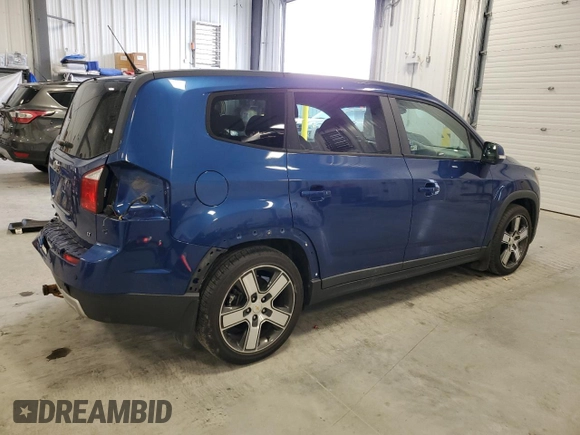 2014 Chevrolet Orlando z VIN KL77P2EK9EK542495, wystawiony jako Copart lot #71786924 z przebiegiem 210 349 mil mil oraz Szkody całkowita. Historia ofert i sprzedaży dostępna na DreamBid. Obrazek 3.