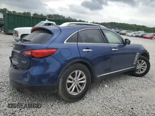 2013 Infiniti FX with VIN JN8CS1MW3DM174322, listed as a Copart auction lot 54331155 with Not provided miles and Salvage title. Bid and sale history available at DreamBid. Image 3.