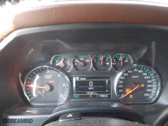2015 Chevrolet Silverado 1500 High Country with VIN 3GCUKTEJXFG320011, listed as a IAAI auction lot 41366273 with 157,947 mi miles. Bid and sale history available at carsss.com. Image 7.