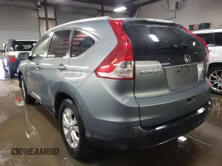 2012 Honda CR-V EX-L with VIN JHLRM4H74CC004210, listed as a Copart auction lot 48322215 with 161,931 mi miles and Salvage Title. Bid and sale history available at carsss.com. Image 2.
