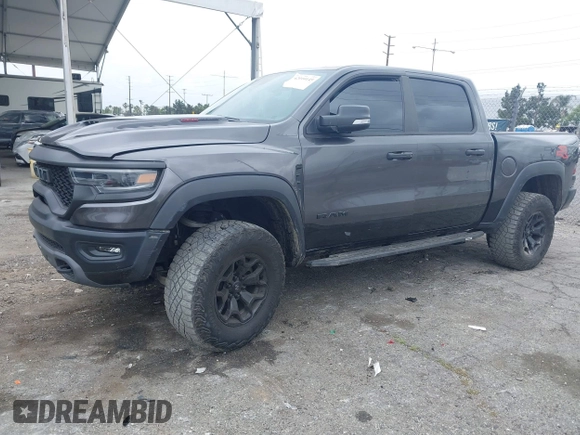 2022 Ram 1500 TRX with VIN 1C6SRFU98NN334983, listed as a IAAI auction lot 42010145 with 19,207 mi miles and . Bid and sale history available at DreamBid. Image 20.