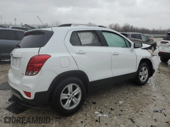 2017 Chevrolet Trax LT with VIN KL7CJLSB5HB086736, listed as a Copart auction lot 51466835 with Not Provided miles and Clean Title. Bid and sale history available at carsss.com. Image 3.