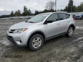 2015 Toyota RAV4 LE with VIN JTMBFREV0FJ035589, listed as a Copart auction lot 50051385 with 136,360 mi miles and Salvage Title. Bid and sale history available at DreamBid. Image 1.