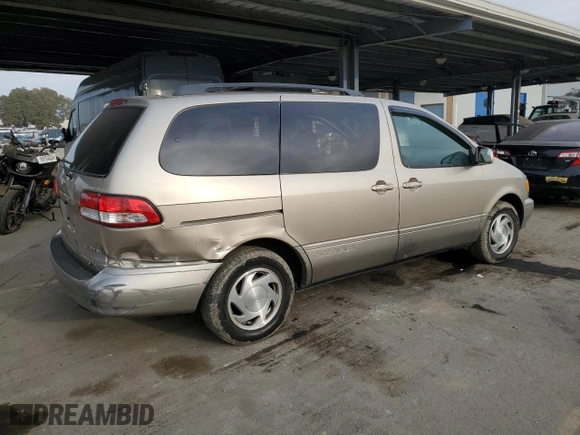 2001 Toyota Sienna LE with VIN 4T3ZF13C71U377701, listed as a Copart auction lot 41959285 with 79,031 mi miles and Salvage Title. Bid and sale history available at carsss.com. Image 3.