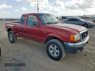 2004 Ford Ranger XL Fleet with VIN 1FTZR15E64PB54569, listed as a Copart auction lot 59601425 with 263,413 mi miles and Salvage title. Bid and sale history available at DreamBid. Image 4.