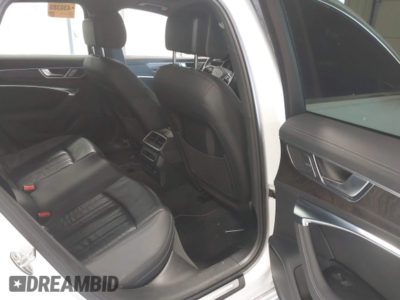 2019 Audi A6 Premium Plus with VIN WAUE8AF25KN115936, listed as a IAAI auction lot 41857722 with 61,375 mi miles. Bid and sale history available at carsss.com. Image 8.
