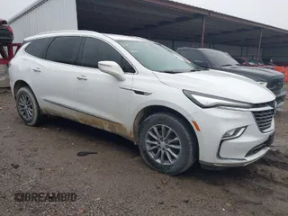 2022 Buick Enclave Essence with VIN 5GAERBKW9NJ135084, listed as a IAAI auction lot 41459518 with 88,735 mi miles. Bid and sale history available at carsss.com. Image 1.