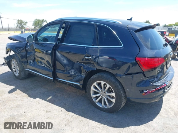 2015 Audi Q5 Premium Plus with VIN WA1LFAFP3FA123360, listed as a IAAI auction lot 42361327 with 90,777 mi miles and . Bid and sale history available at DreamBid. Image 3.