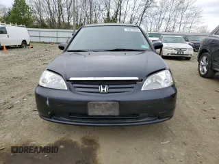 2001 Honda Civic EX with VIN 2HGES26701H538731, listed as a Copart auction lot 53676645 with 122,773 mi miles and Clean Title. Bid and sale history available at carsss.com. Image 5.