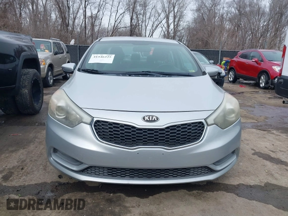 2015 Kia Forte LX with VIN KNAFX4A65F5256000, listed as a IAAI auction lot 41546225 with 135,106 mi miles. Bid and sale history available at carsss.com. Image 12.