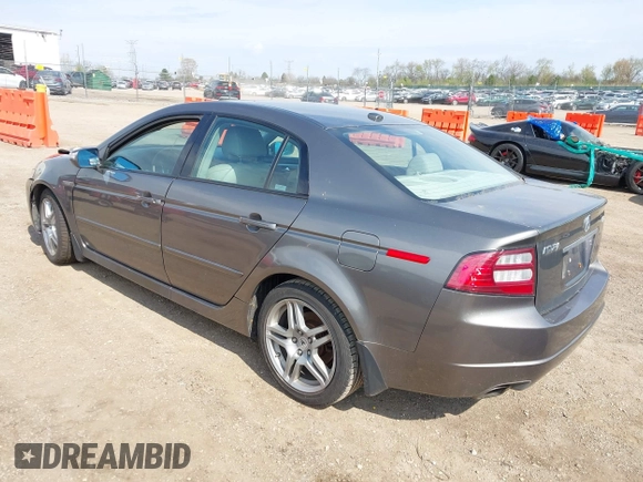 2008 Acura TL with VIN 19UUA66208A053704, listed as a IAAI auction lot 42133005 with 143,019 mi miles. Bid and sale history available at carsss.com. Image 3.