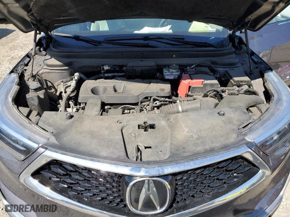 2019 Acura RDX w/Technology Pkg with VIN 5J8TC1H58KL019179, listed as a Copart auction lot 49727605 with 100,759 mi miles and Salvage Title. Bid and sale history available at carsss.com. Image 14.
