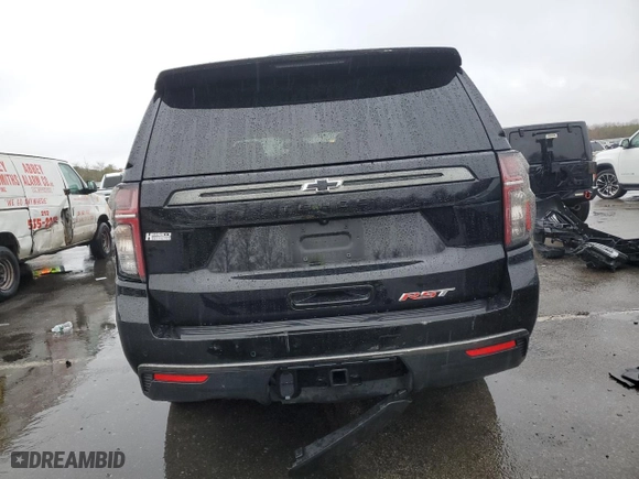 2022 Chevrolet Tahoe RST with VIN 1GNSKRKD2NR237588, listed as a Copart auction lot 80735384 with 36,370 mi miles and Salvage Title. Bid and sale history available at carsss.com. Image 6.