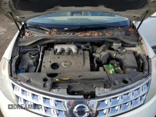 2006 Nissan Murano SL z VIN JN8AZ08T96W405907, wystawiony jako Copart lot #84817324 z przebiegiem 128 416 mil mil oraz Czysty tytuł • Clean title. Historia ofert i sprzedaży dostępna na DreamBid. Obrazek 12.
