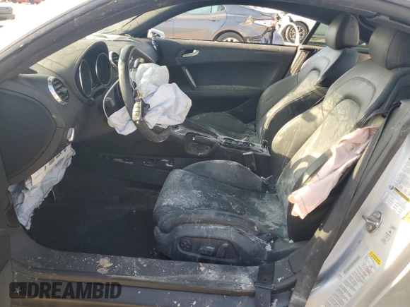 2014 Audi TT 2.0T with VIN TRUBFAFK2E1005455, listed as a Copart auction lot 48588615 with 0 mi miles and Salvage Title. Bid and sale history available at carsss.com. Image 7.