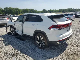 2024 Volkswagen Atlas SE z VIN 1V2WE2CA7RC259140, wystawiony jako Copart lot #54917825 z przebiegiem Nie podano mil oraz Szkoda całkowita • Salvage title. Historia ofert i sprzedaży dostępna na DreamBid. Obrazek 2.