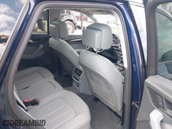 2020 Audi Q5 Premium Plus with VIN WA1BNAFY2L2011761, listed as a IAAI auction lot 41838718 with 63,150 mi miles. Bid and sale history available at carsss.com. Image 8.