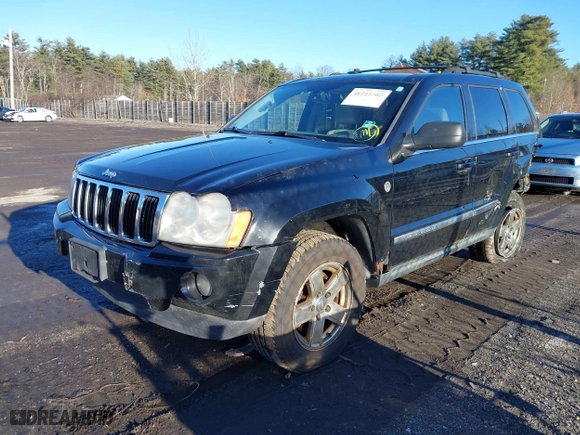 2007 Jeep Grand Cherokee Limited with VIN 1J8HR58N77C590043, listed as a IAAI auction lot 41215585 with 255,625 mi miles. Bid and sale history available at carsss.com. Image 2.