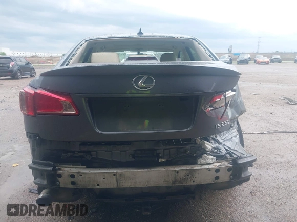 2012 Lexus IS 250 with VIN JTHBF5C23C5172224, listed as a IAAI auction lot 42143030 with Not provided miles and . Bid and sale history available at DreamBid. Image 17.
