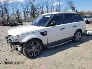2010 Land Rover Range Rover Sport HSE LUX with VIN SALSK2D40AA233196, listed as a Copart auction lot 50667415 with 121,382 mi miles and Salvage Title. Bid and sale history available at carsss.com. Image 1.