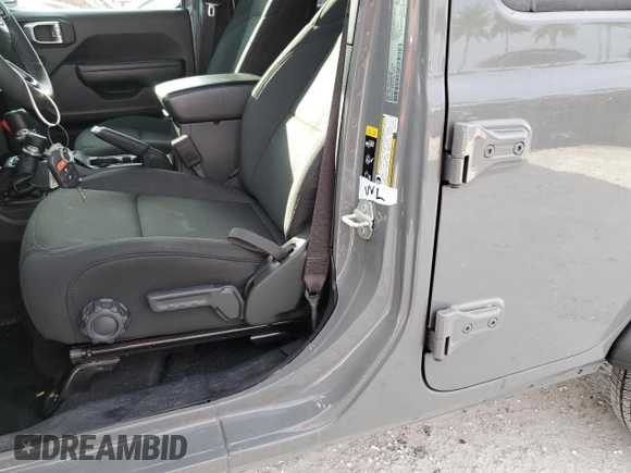 2023 Jeep Wrangler Sport S with VIN 1C4HJXDN6PW671775, listed as a Copart auction lot 75140894 with Not Provided miles and Non Repairable. Bid and sale history available at DreamBid. Image 12.