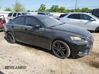 2014 Lexus IS 250 with VIN JTHBF1D28E5018635, listed as a Copart auction lot 57686544 with 150,899 mi miles and Salvage Title. Bid and sale history available at DreamBid. Image 4.