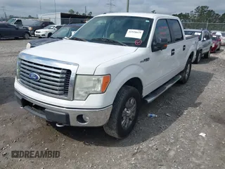 2010 Ford F-150 XL with VIN 1FTFW1EV5AFC03029, listed as a IAAI auction lot 41928629 with 256,111 mi miles. Bid and sale history available at carsss.com. Image 2.