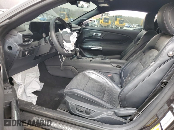 2024 Ford Mustang GT with VIN 1FA6P8CF8R5420289, listed as a Copart auction lot 49837415 with 19,636 mi miles and Salvage title. Bid and sale history available at DreamBid. Image 7.