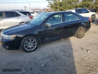 2007 Lincoln MKZ with VIN 3LNHM26T07R627050, listed as a Copart auction lot 43801655 with 144,088 mi miles and Salvage Title. Bid and sale history available at carsss.com. Image 1.