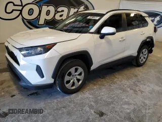 2019 Toyota RAV4 LE with VIN 2T3K1RFV5KW048881, listed as a Copart auction lot 51611345 with 128,428 mi miles and Non Repairable. Bid and sale history available at carsss.com. Image 1.