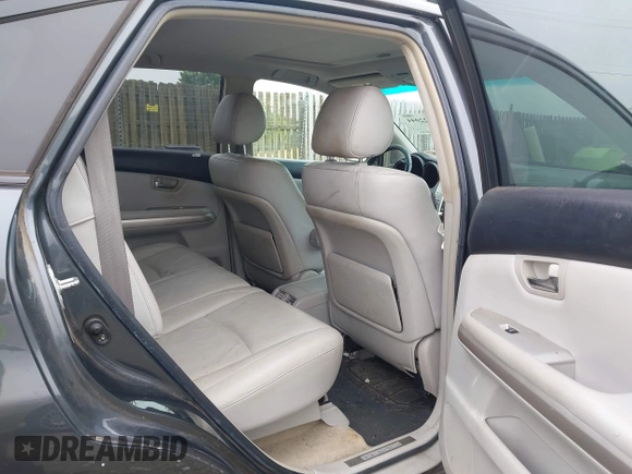 2006 Lexus RX 400h with VIN JTJHW31U460043430, listed as a IAAI auction lot 42622044 with 297,820 mi miles and . Bid and sale history available at DreamBid. Image 8.
