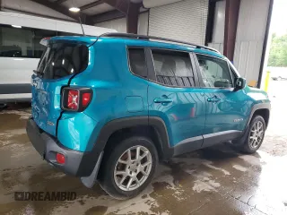2021 Jeep Renegade Latitude z VIN ZACNJDBB7MPM24975, wystawiony jako Copart lot #61205165 z przebiegiem 63 328 mil mil oraz Szkoda całkowita • Salvage title. Historia ofert i sprzedaży dostępna na DreamBid. Obrazek 3.