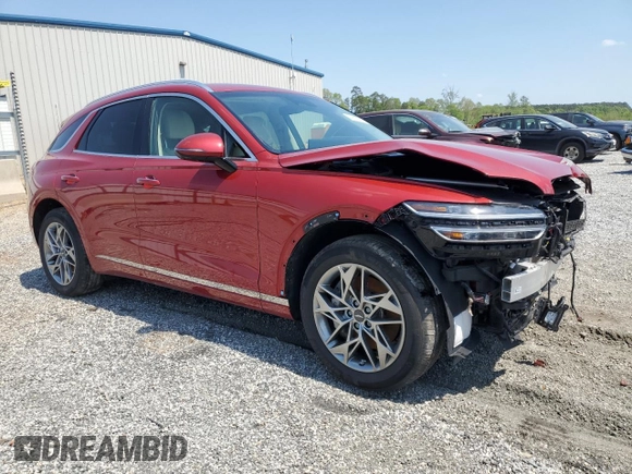 2025 Genesis GV70 2.5T with VIN 5NMMADTB5SH021934, listed as a Copart auction lot 63652595 with 5,920 mi miles and Salvage title. Bid and sale history available at DreamBid. Image 4.