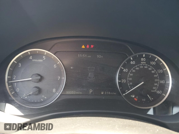 2019 Infiniti QX50 Pure z VIN 3PCAJ5M37KF126282, wystawiony jako Copart lot #57471895 z przebiegiem 99 353 mil mil oraz Szkoda całkowita • Salvage title. Historia ofert i sprzedaży dostępna na DreamBid. Obrazek 9.