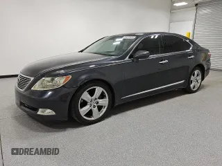 2008 Lexus LS 460 with VIN JTHBL46FX85078379, listed as a Copart auction lot 58260355 with 286,695 mi miles and Clean title. Bid and sale history available at DreamBid. Image 1.