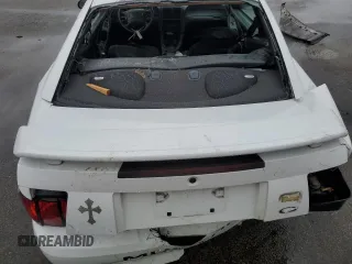 2001 Ford Mustang Standard с VIN 1FAFP40491F221228, выставлен на аукционе Copart как лот 56881495 с пробегом Не указан миль и Списание • Salvage title. История ставок и продаж доступна на DreamBid. Изображение 10.