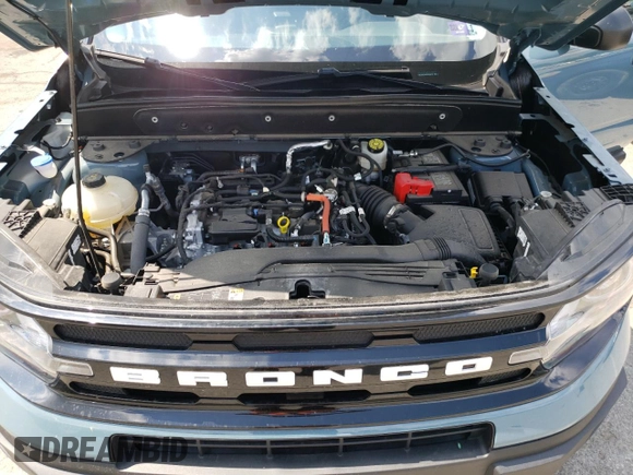2023 Ford Bronco Sport Outer Banks z VIN 3FMCR9C64PRD15722, wystawiony jako Copart lot #63294805 z przebiegiem 19 457 mil mil oraz Nie do naprawy • Non repairable. Historia ofert i sprzedaży dostępna na DreamBid. Obrazek 12.