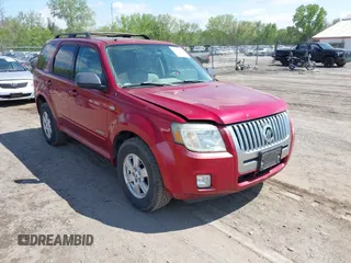 2008 Mercury Mariner z VIN 4M2CU81138KJ49519, wystawiony jako IAAI lot #42193130 z przebiegiem 265 648 mil mil oraz . Historia ofert i sprzedaży dostępna na DreamBid. Obrazek 1.
